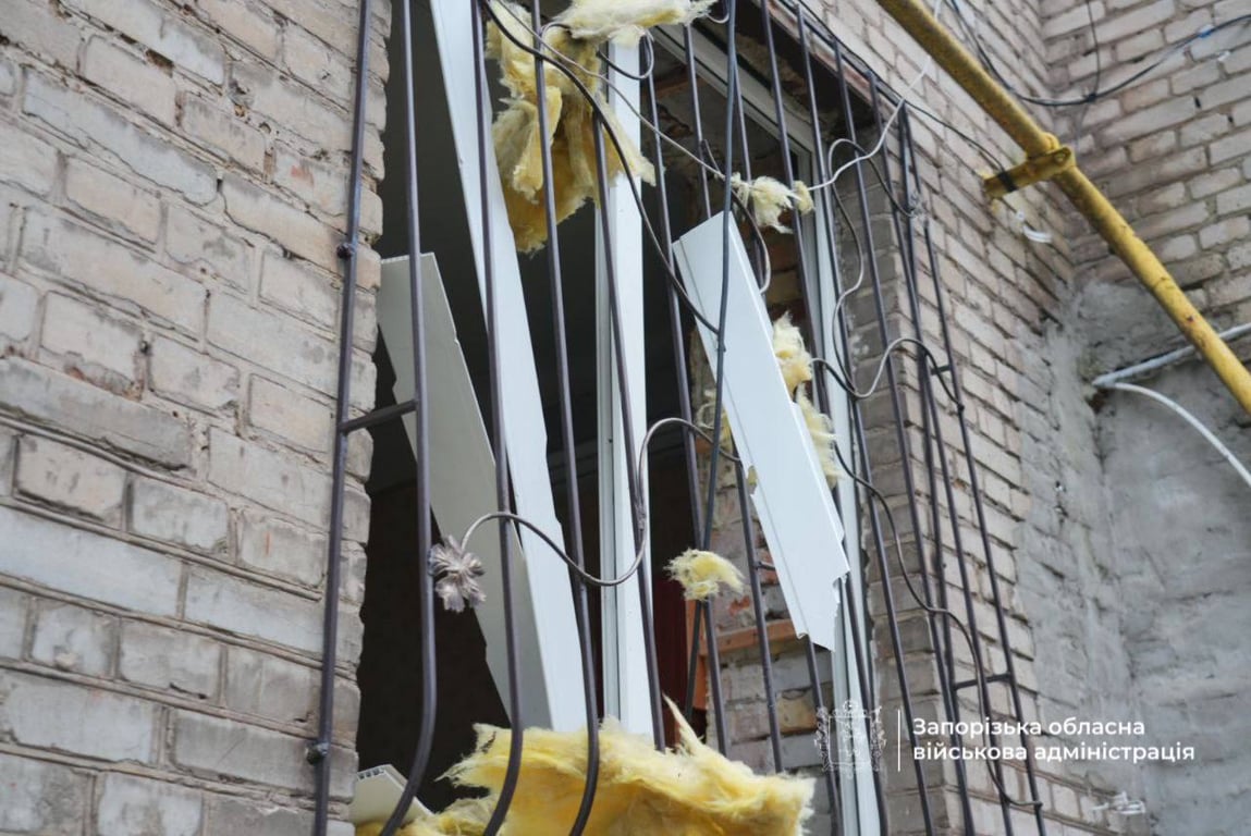 Атака Росії на Запоріжжя 8 грудня