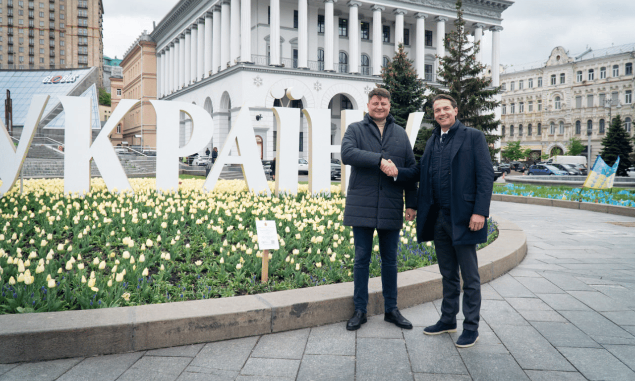 Тюльпани у Києві