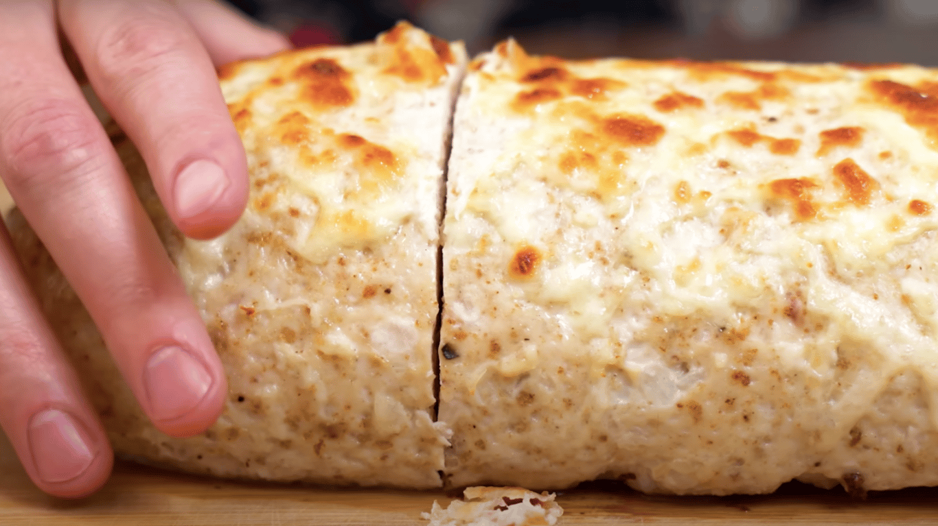 дуже смачний курячий рулет замість котлет, простий рецепт