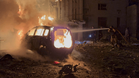 У Охтирці російський БпЛА влучив у багатоповерхівку — фото - 304x171