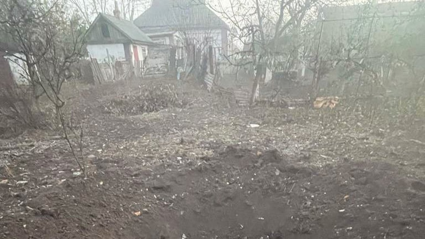 В Черкасской области обломки дрона упали на частный сектор — фото последствий