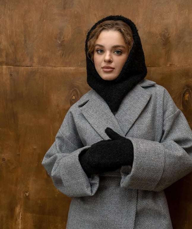 Капор - ідеально підійде на зиму