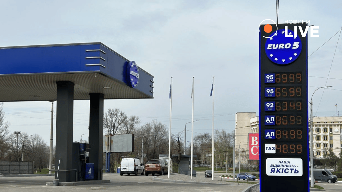 Ціни на пальне у Запоріжжі 3 квітня