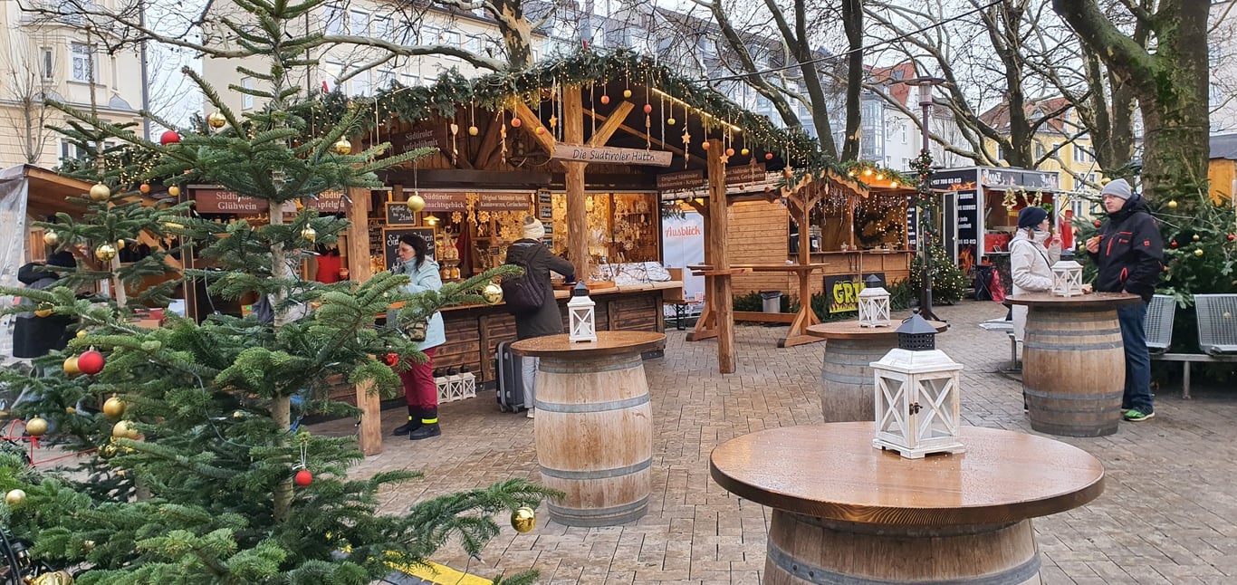 Рождественская ярмарка в Мюнхене