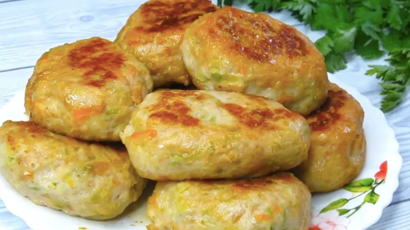 рецепт котлет з кабачками