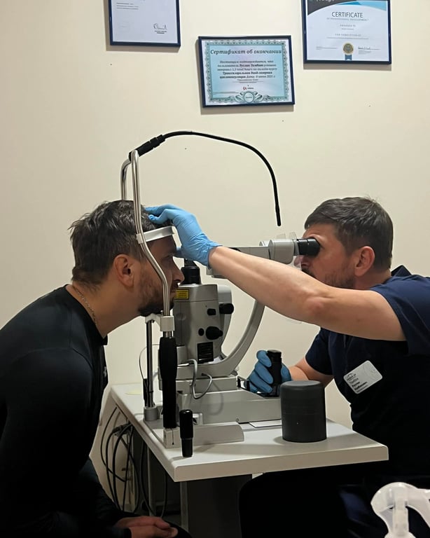 Олег Собчук травмував око