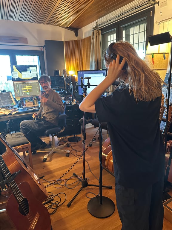 Запис мініальбому Leleka та Стефано Лентіні