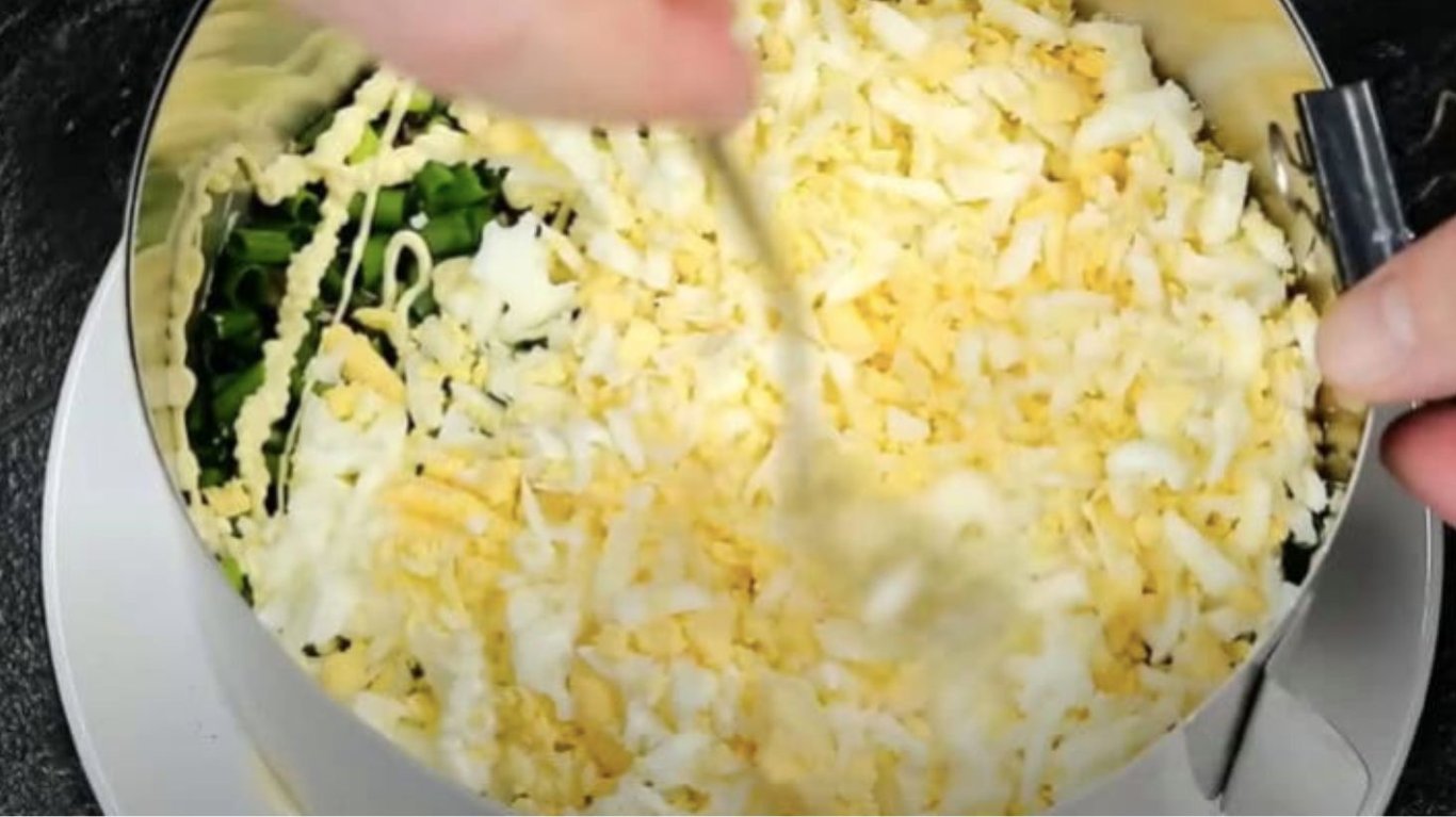 простой рецепт салата "Зима" вместо "Оливье" и "Шубы"