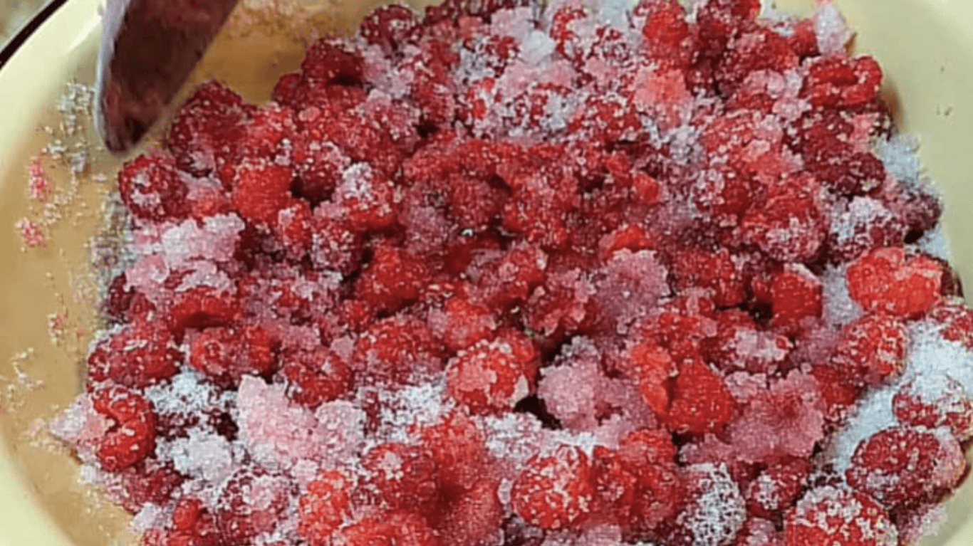 рецепт варення з малини