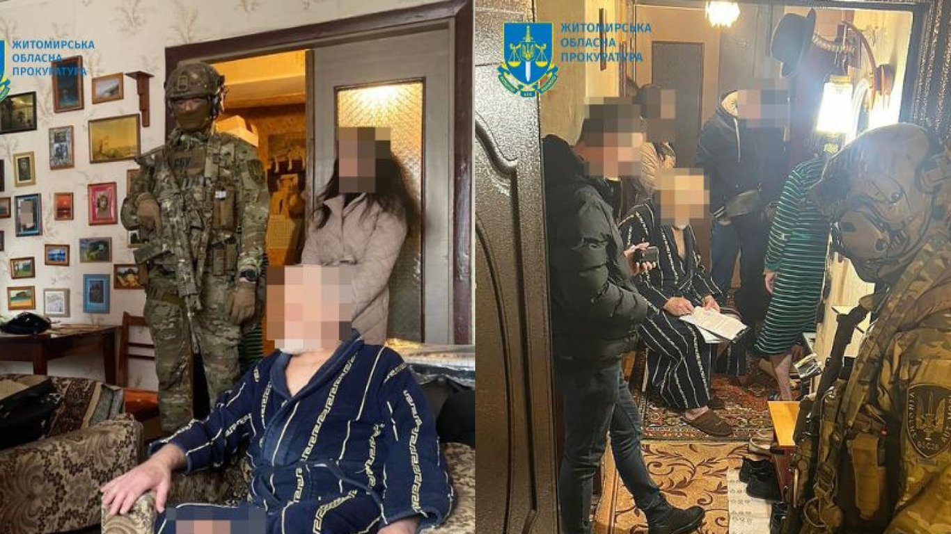 В Житомире задержали мужчину, который работал на ЧВК "Вагнер"