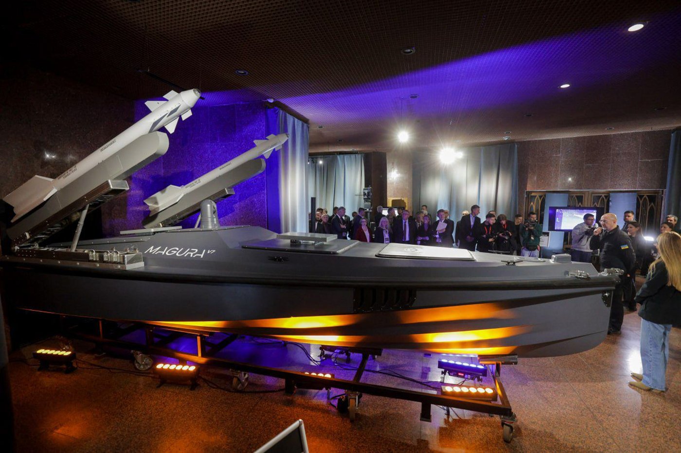 Presentation of Ukrainian weapons