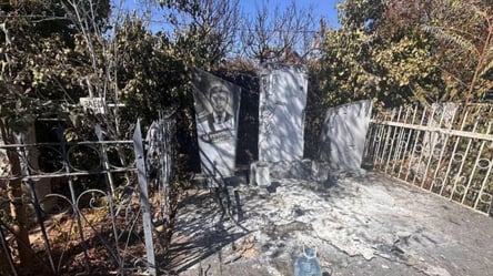 Как выглядит Одесское кладбище после российской атаки (фото) - 285x160