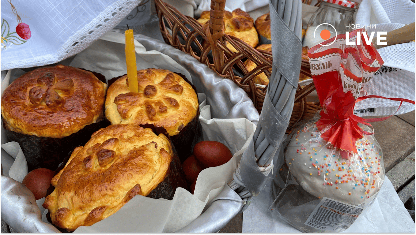 У Києві освятили великодні кошики