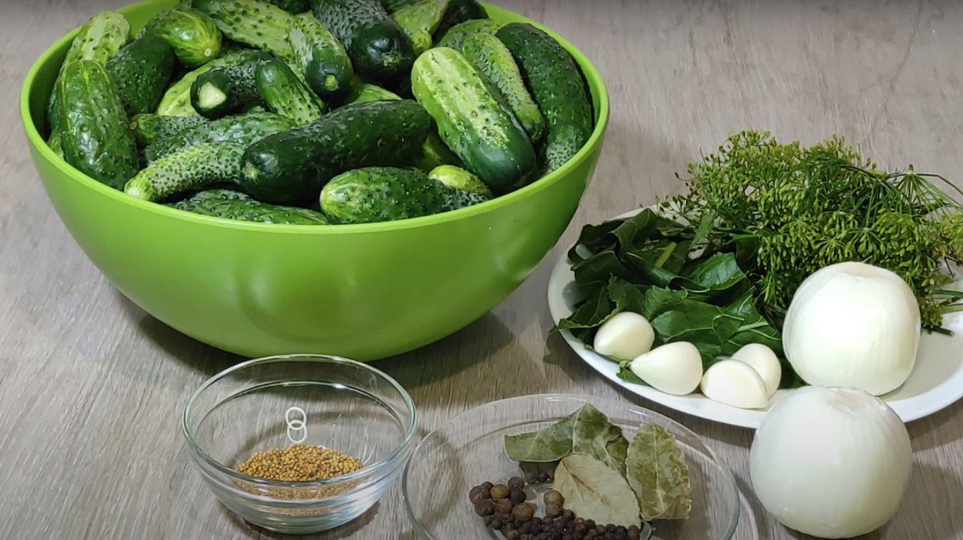 рецепт маринованных огурцов