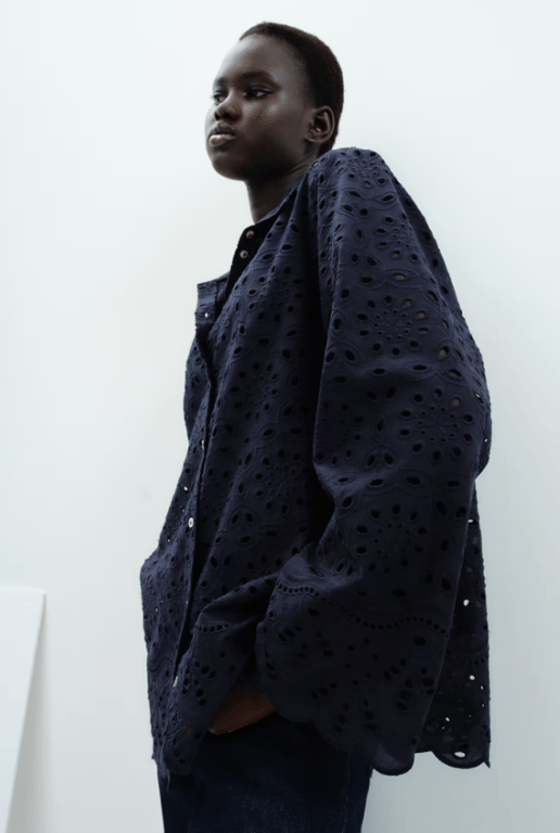 Сорочка з вишивкою від H&M