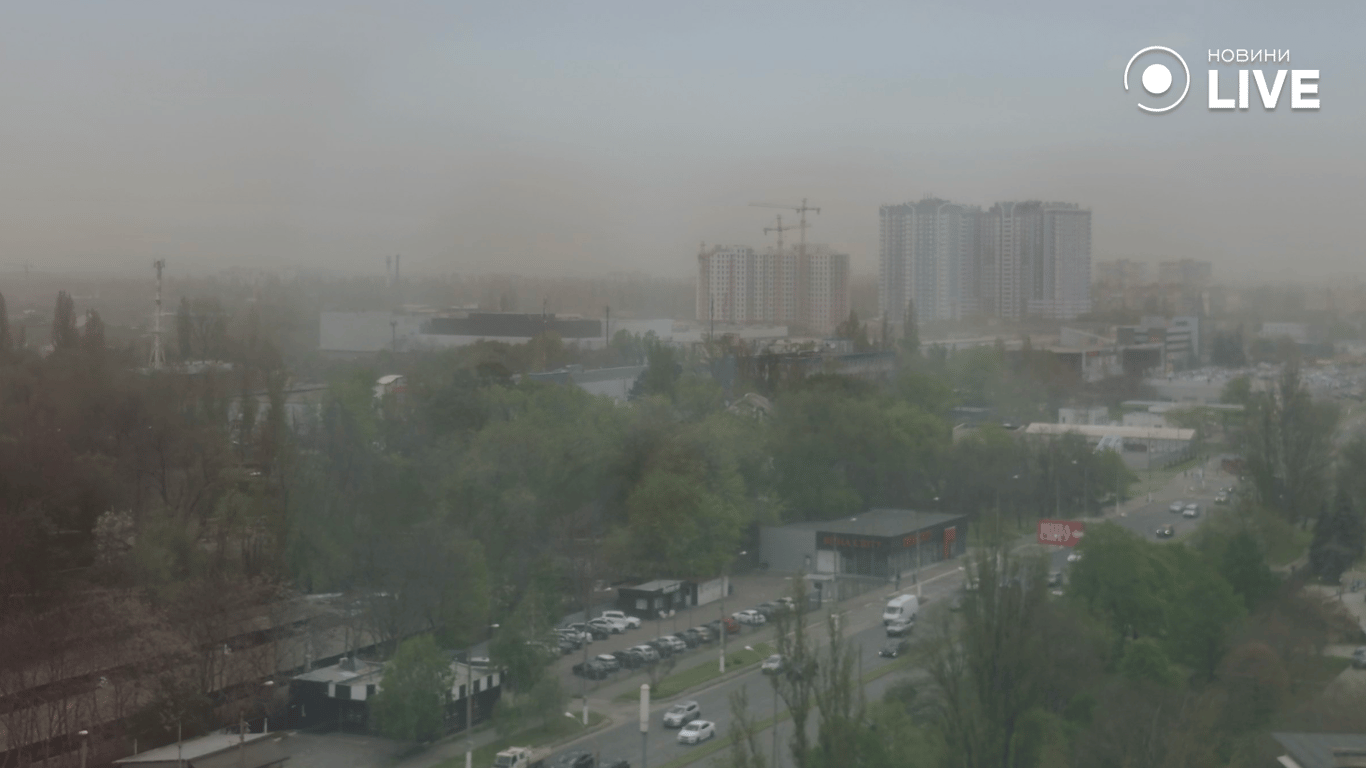 Одесу накрила потужна пилова буря