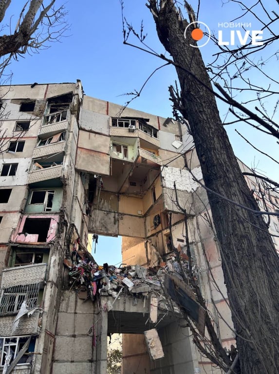 удар по багатоповерхівці