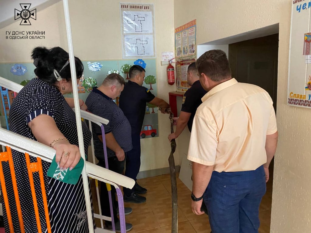 Перевірка пожежної безпеки. Фото: ДСНС