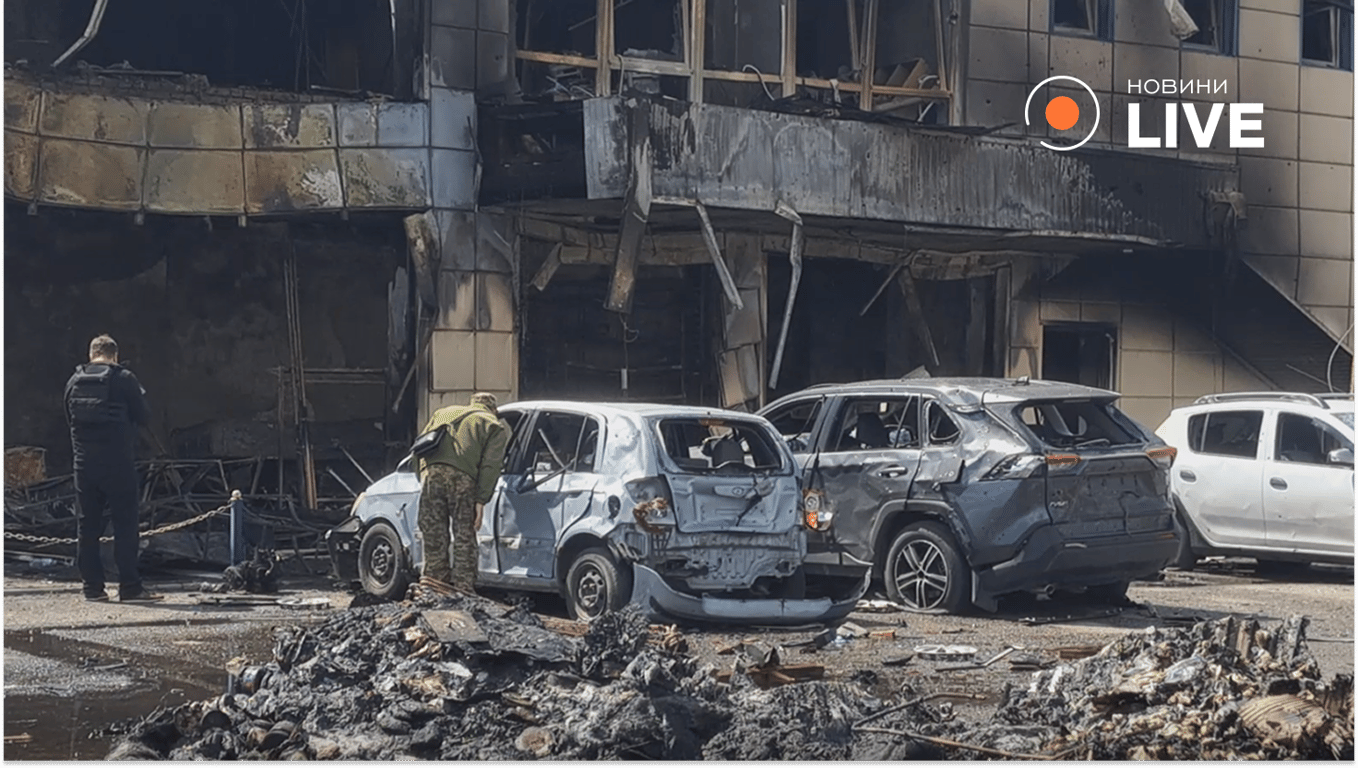 Наслідки атаки РФ по Дніпру 30 квітня