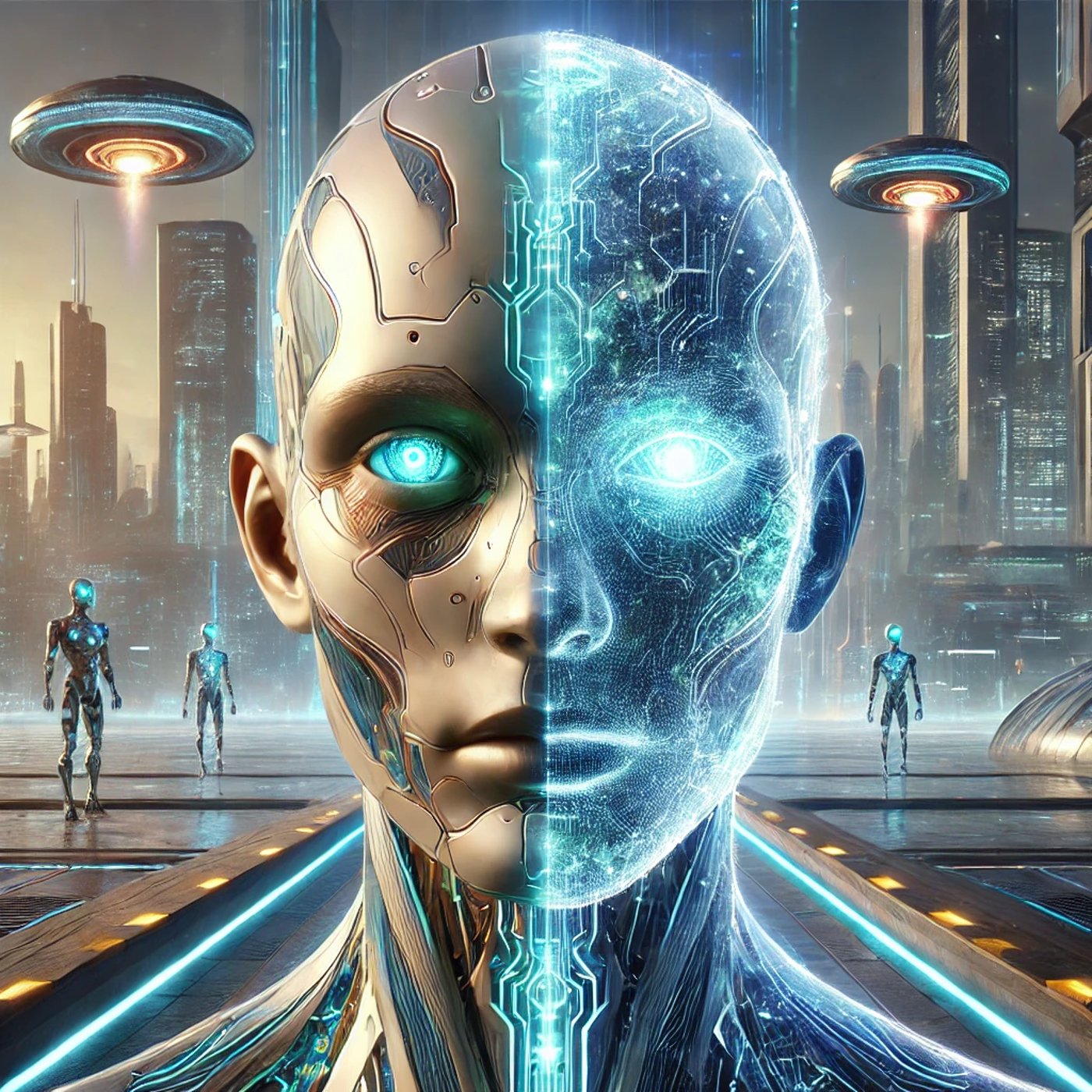 Как ИИ видит человека через 1000 лет