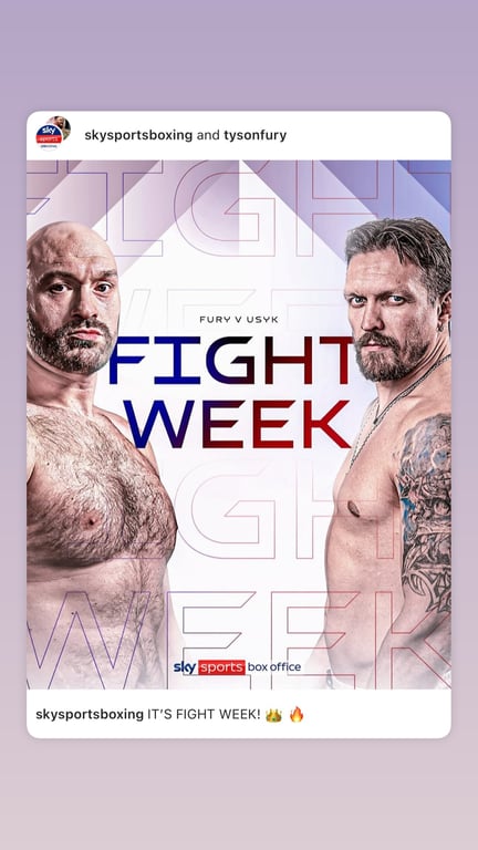 Тайсон Ф'юрі та Олександр Усик