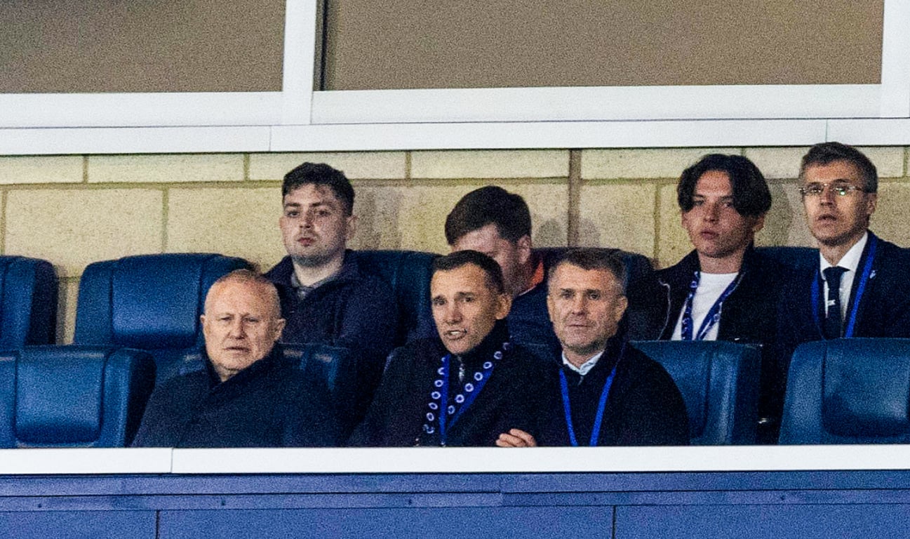 Андрей Шевченко и Сергей Ребров