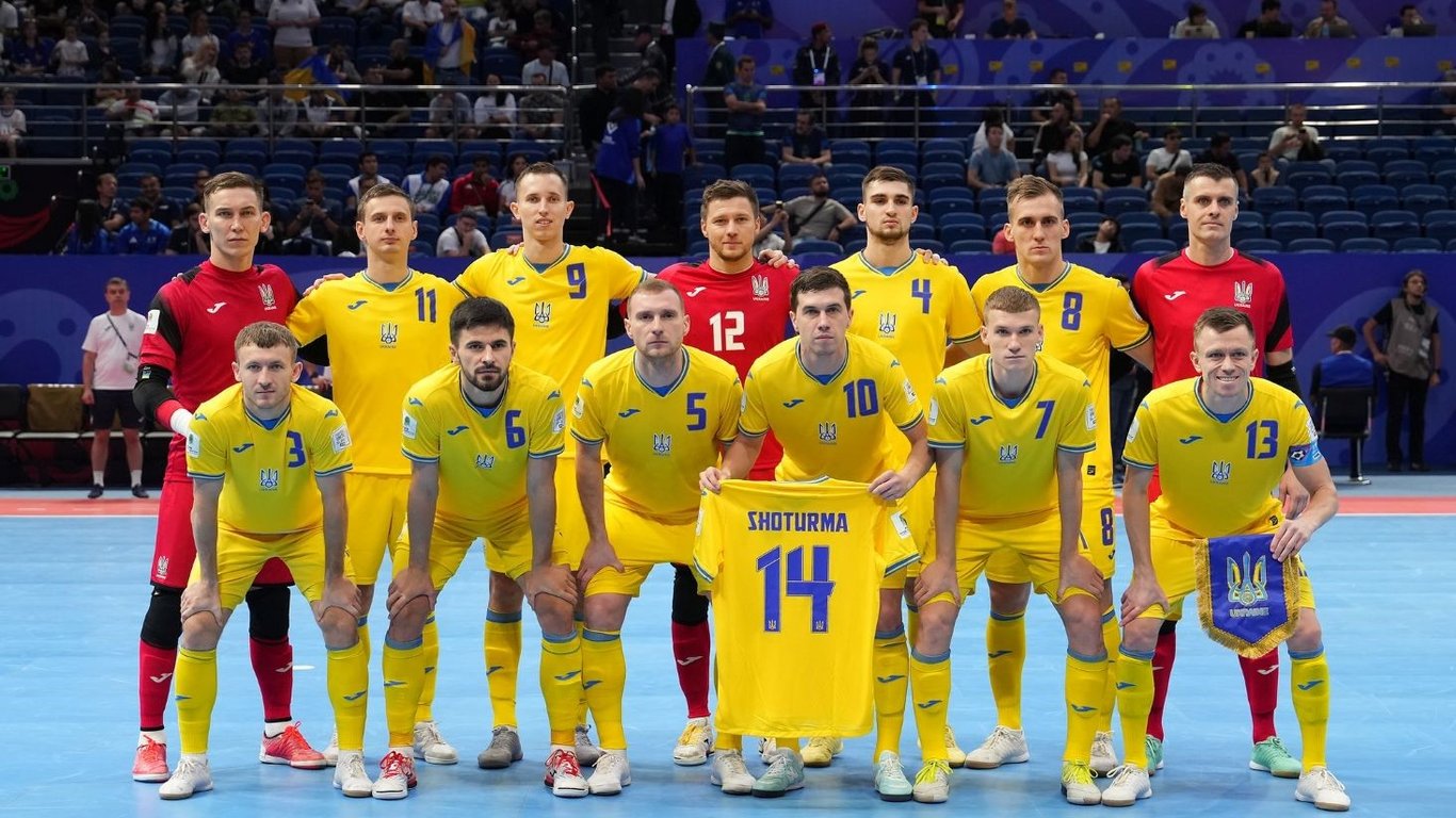 Украина выиграла бронзу чемпионата мира по футзалу