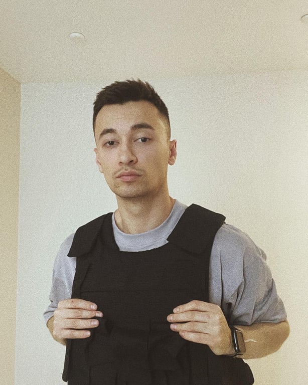 Український комік Андрій Лузан вступив в ЗСУ. Фото: instagram.com/luzannnn