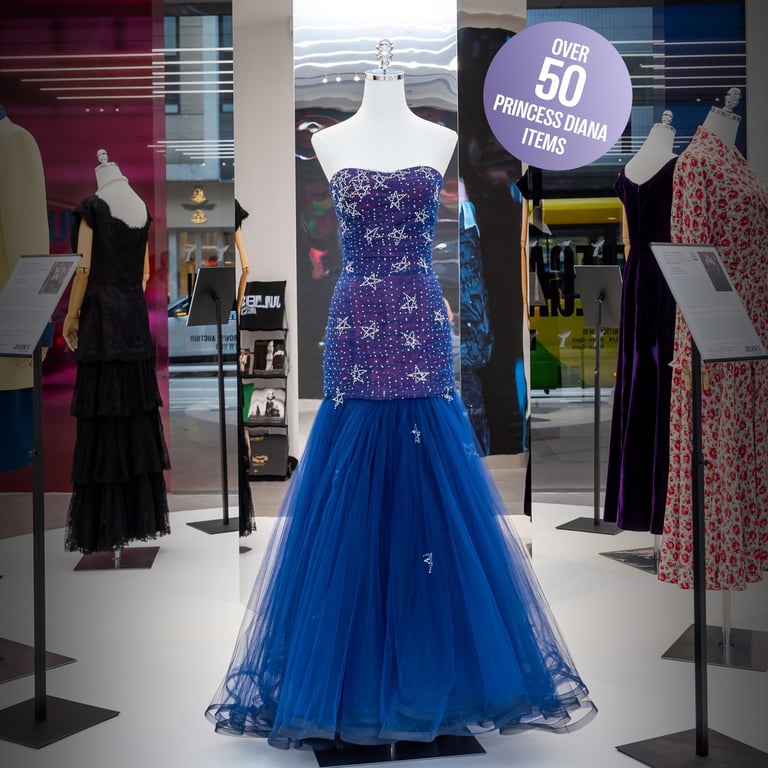Сукня принцеси Діани. Фото: instagram.com/juliens_auctions