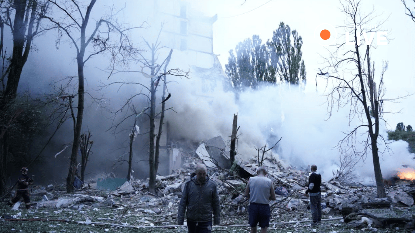 Удар Росії по Києву 31 липня