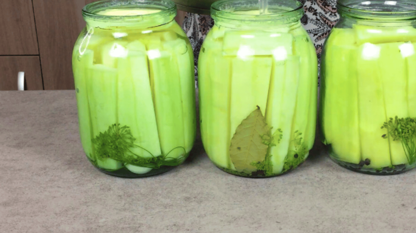 кабачки на зиму