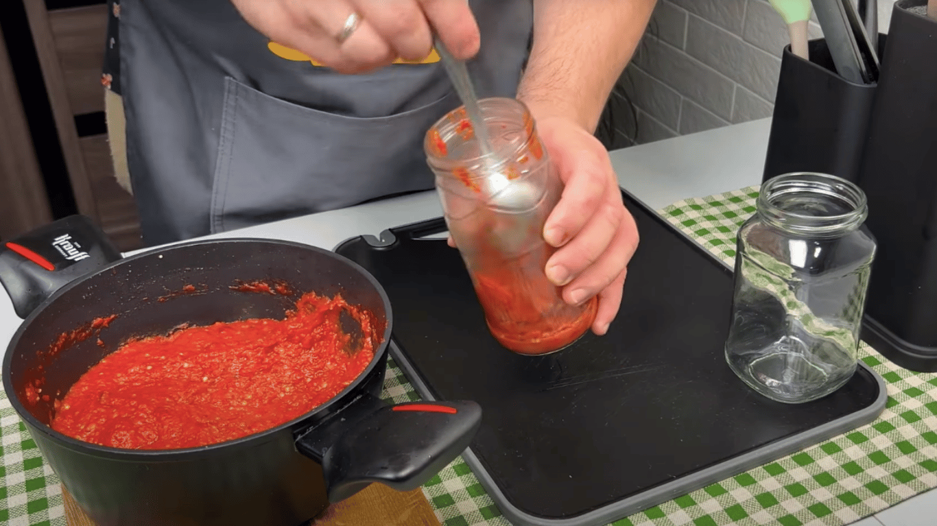 соус на зиму з солодким перцем