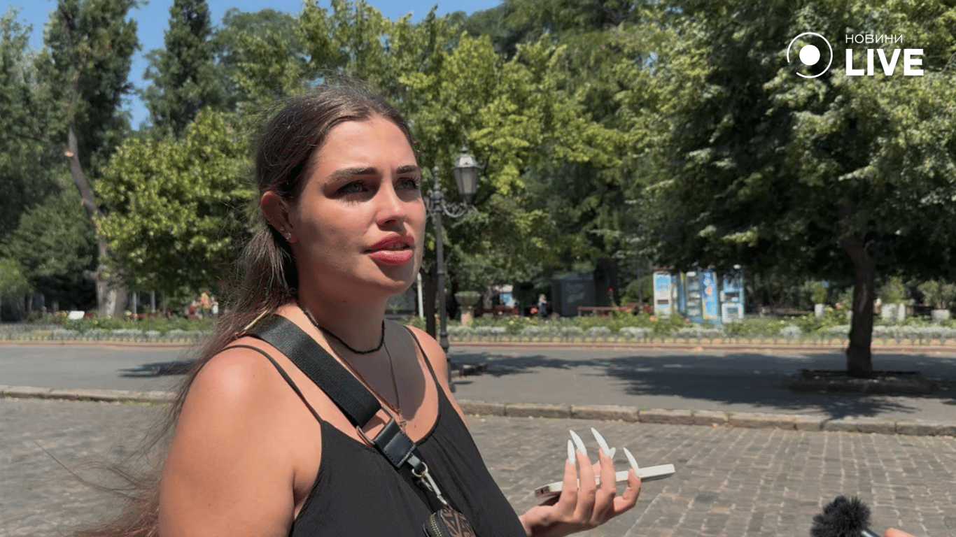 Туристка Владислава про температуру в Одесі 