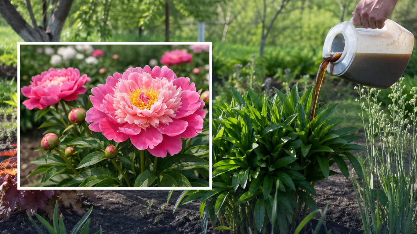 Чим підживити півонії у травні 2026: найкраще добриво для пишного цвітіння
