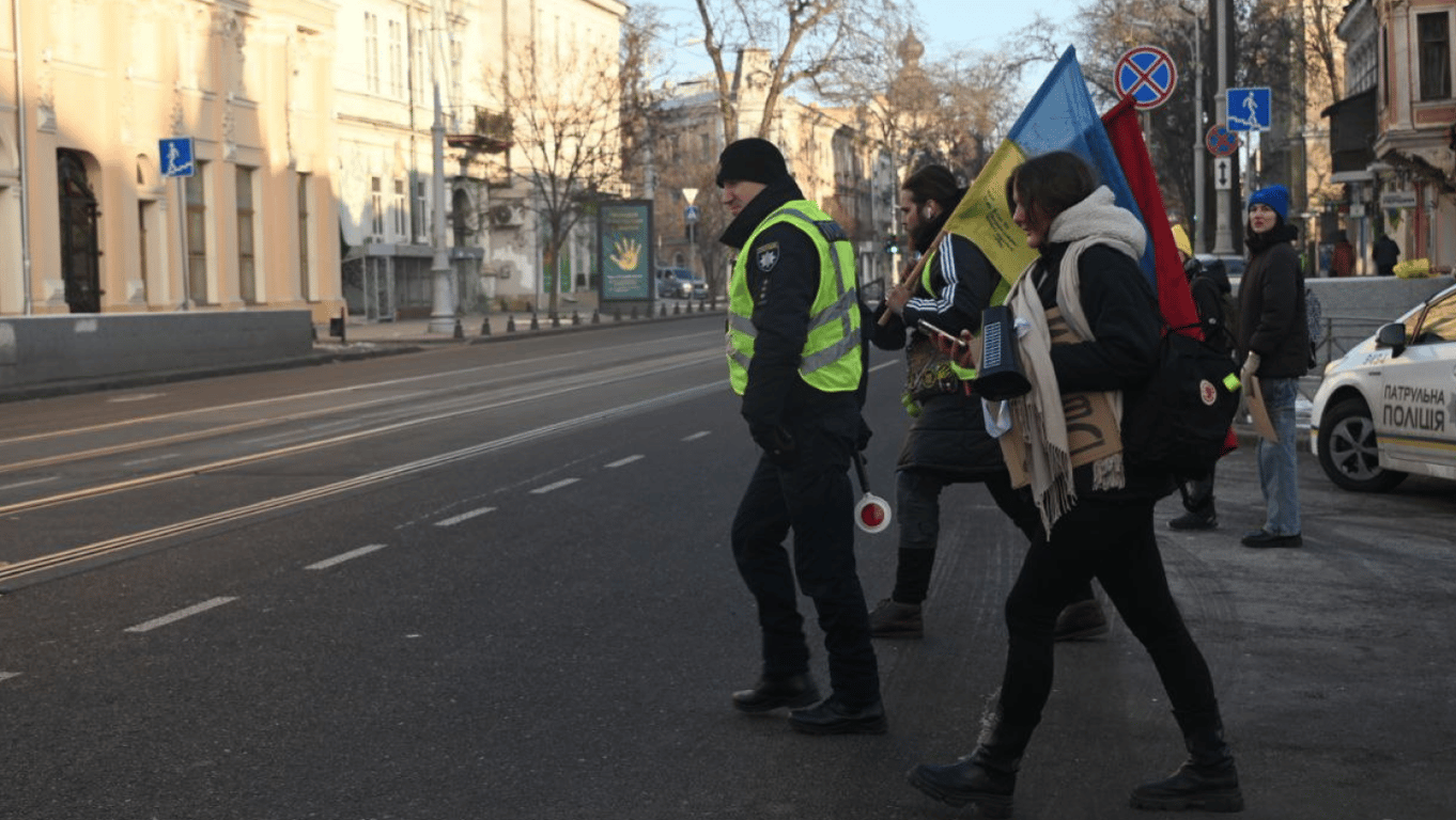 Хвилина мовчання в Одесі