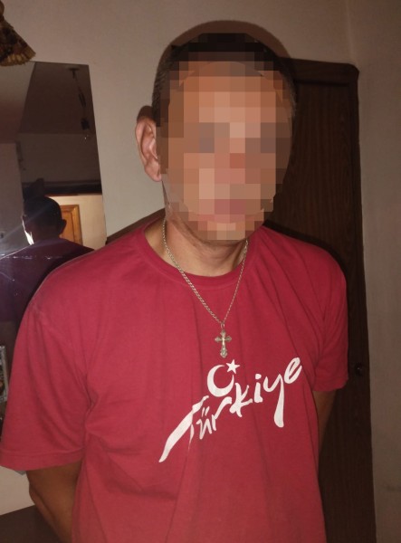 38- річний чоловік хатриманий працівниками поліції. Фото: Нацполіція Львівщини 