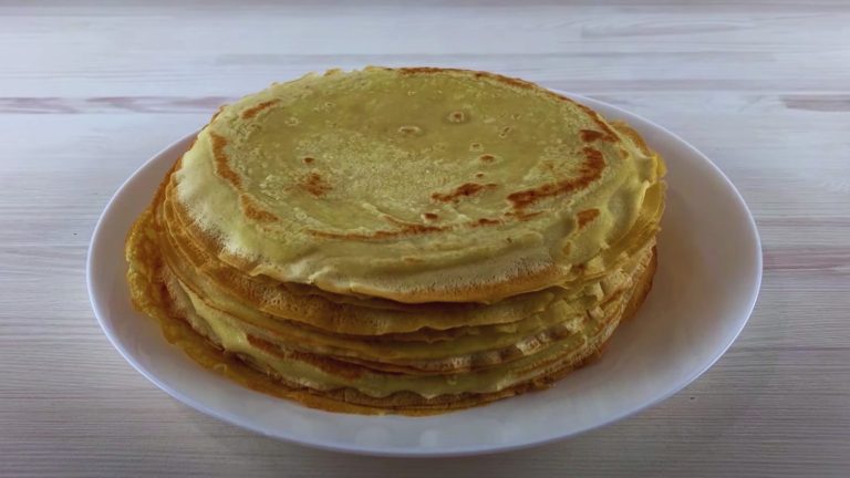 рецепт млинців на воді