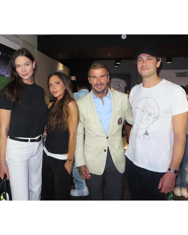 Кім замість Меган: Бекхеми обзавелися зірковими друзями в Маямі - фото 10