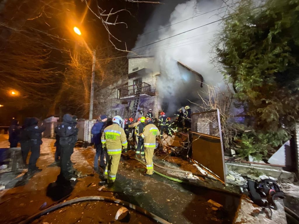 Дом во Львове, где взорвался газ 23 декабря. Фото: Андрей Садовый