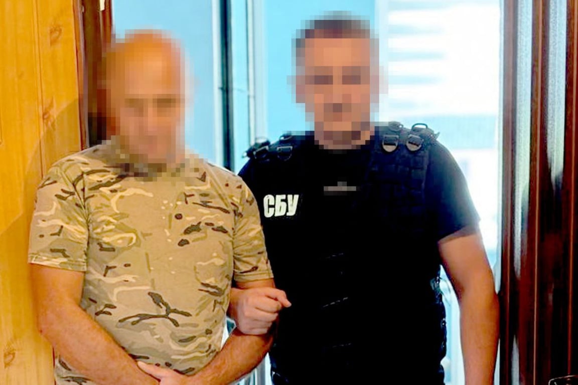 Затриманий ділок. Фото: СБУ