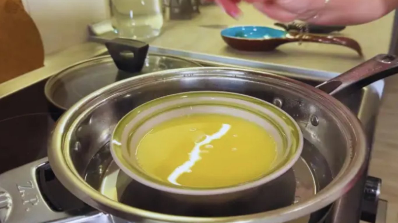 рецепт омлету на окропі