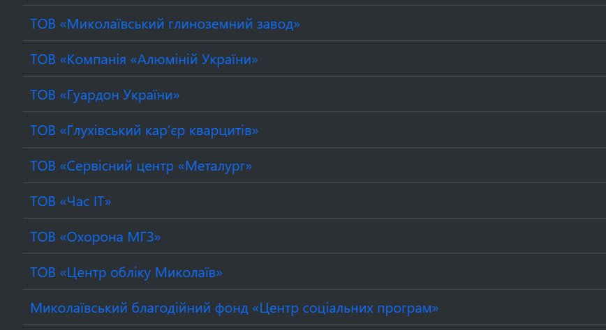 Компанії перейшли у державну власність