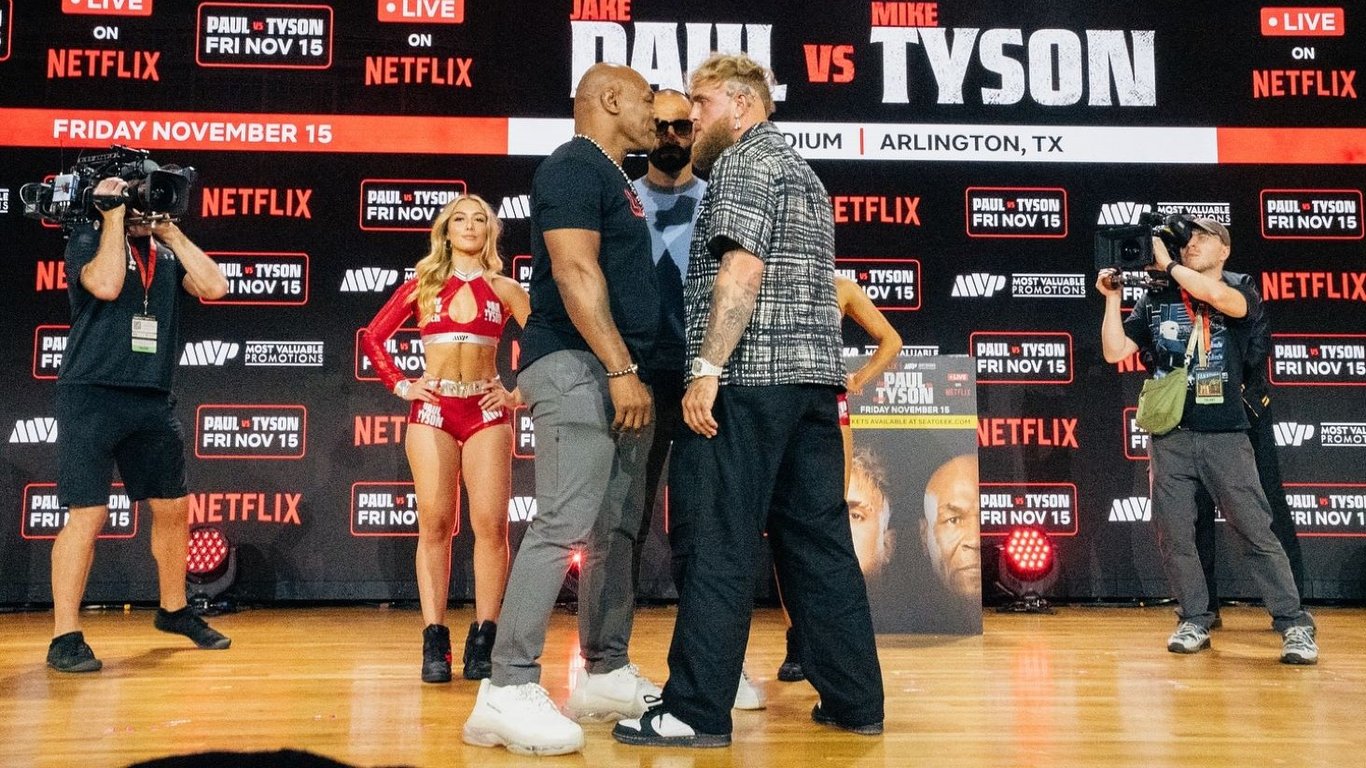 Джейк Пол — Майк Тайсон