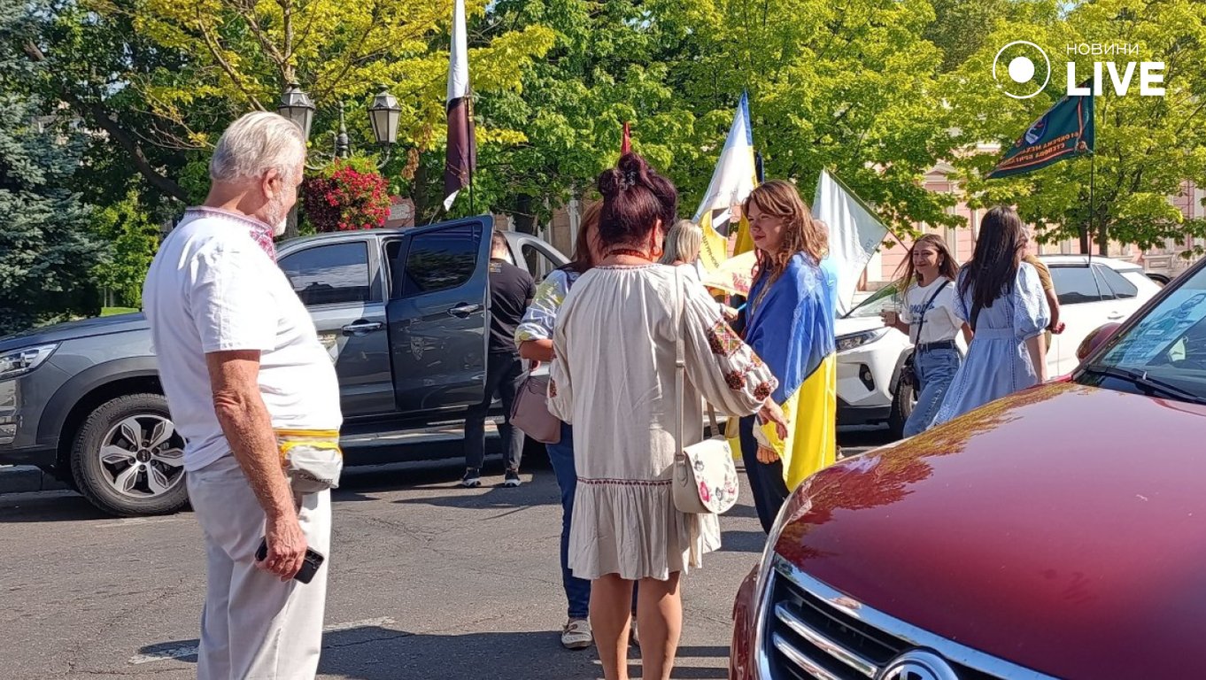В Одесі провели автопробіг до Дня Незалежності