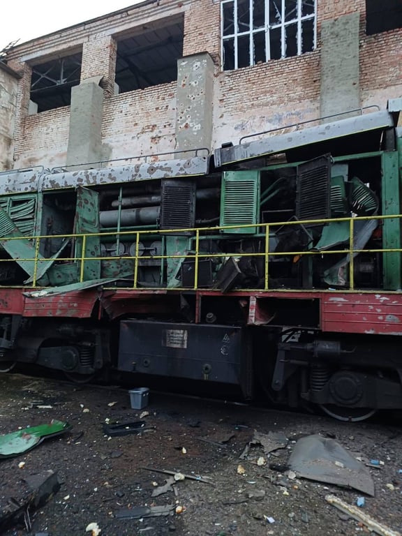 Обстріли залізниці