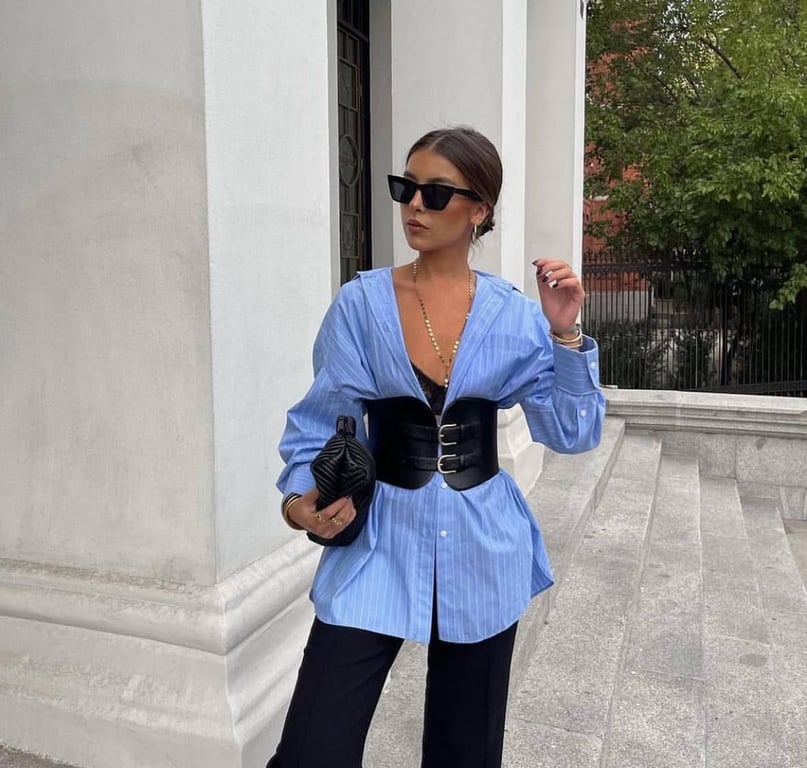 Сорочку в образі можна стилізувати по-різному