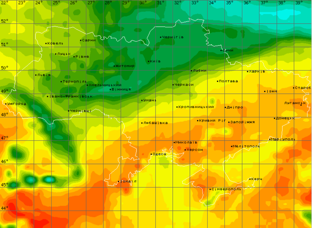Погода на 28 вересня