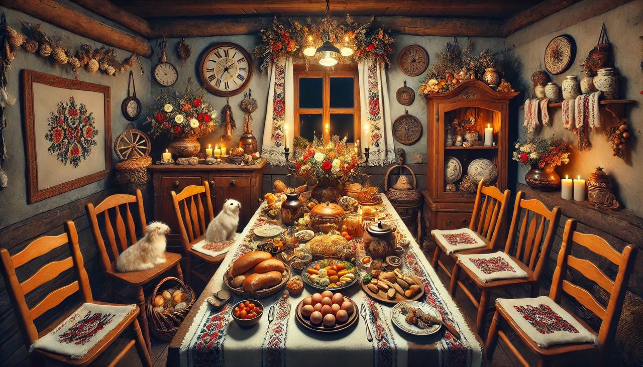 ИИ показал, как празднуют второй Сочельник в Украине