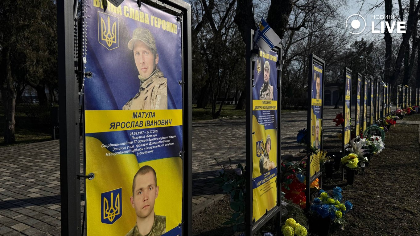 Відкриття Алеї Героїв 