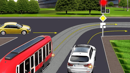 Складний тест ПДР — хто має перевагу на перехресті? - 285x160